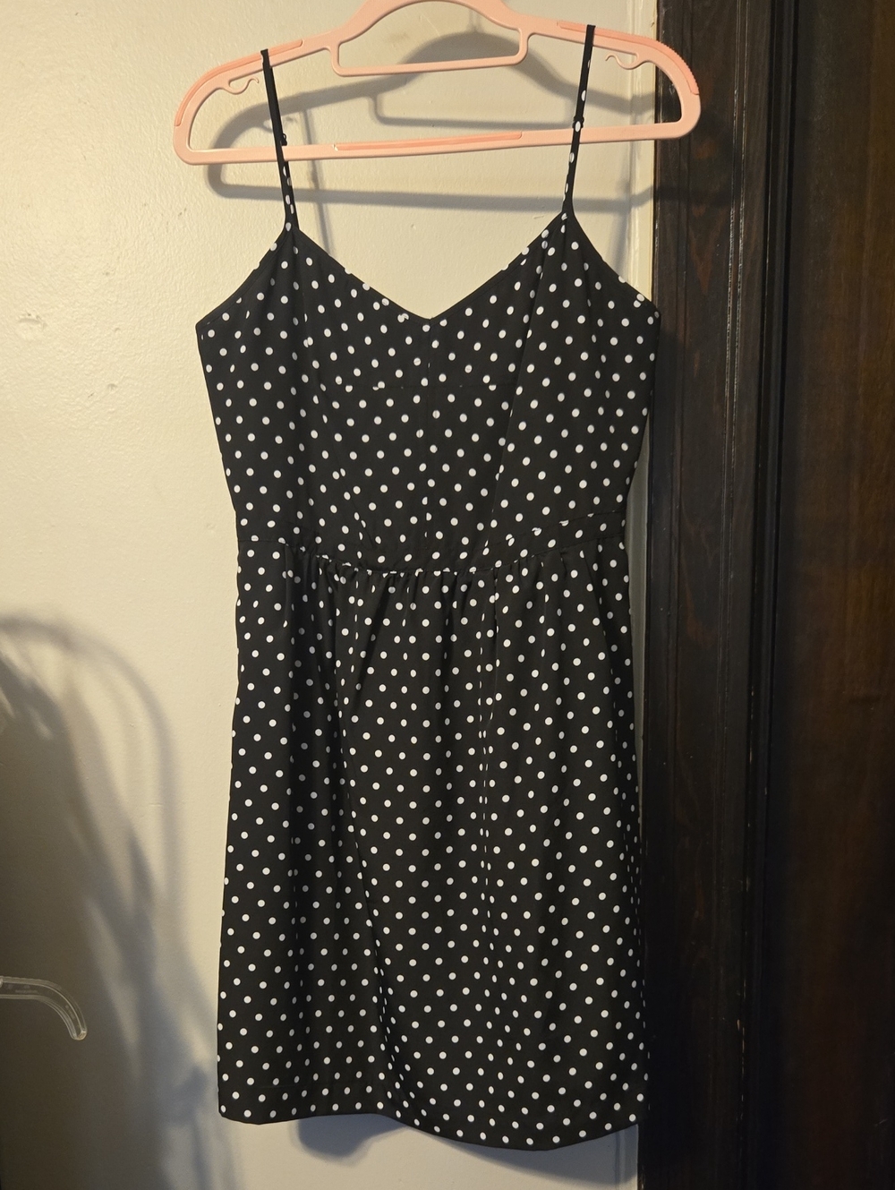 J. Crew Black w/ White Polkadot Sundress